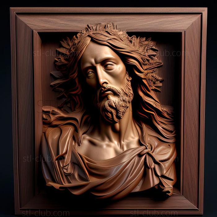 3D model st jesus (STL)